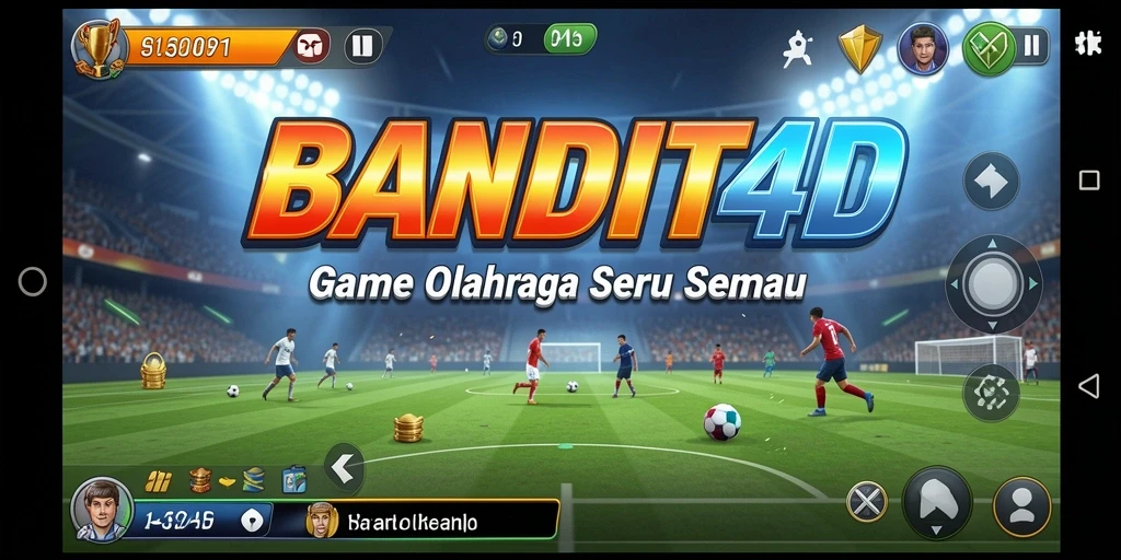 Tampilan gameplay BANDIT4D yang menegangkan dan menyenangkan.
