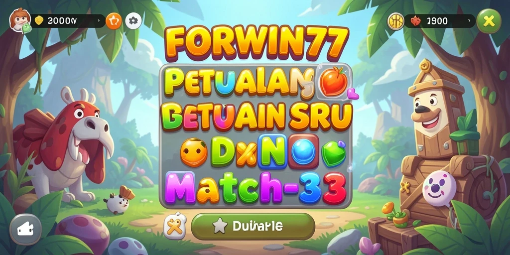 Screenshot gameplay FORWIN77 yang menarik dan penuh warna.