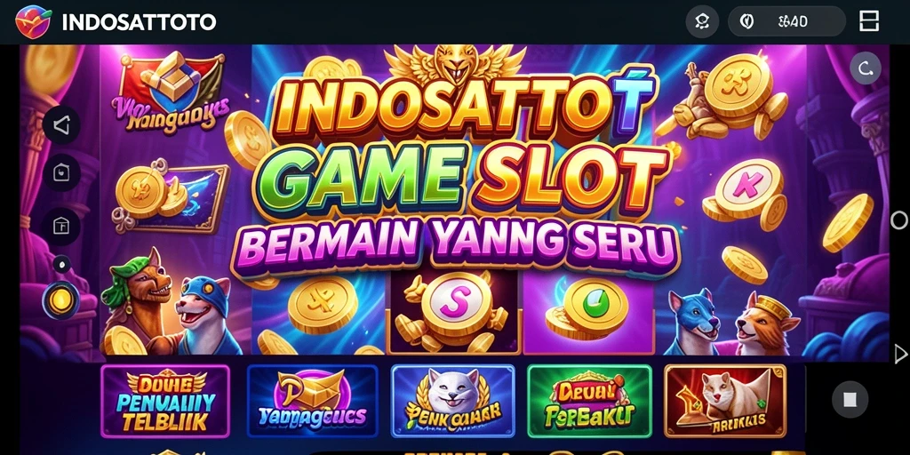 Screenshot dari gameplay slot yang seru dan menarik di INDOSATTOTO.