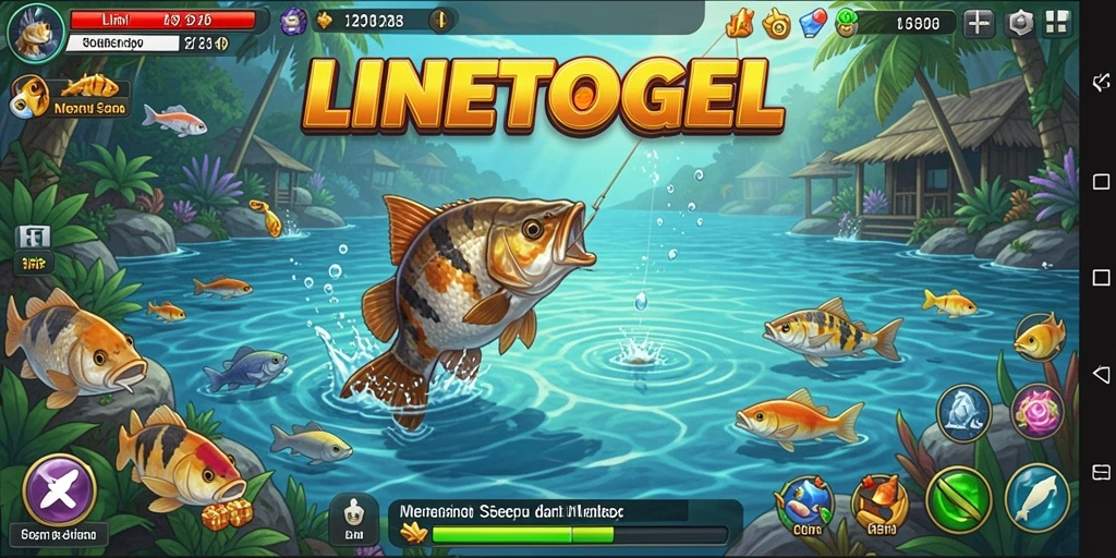 Tangkapan ikan terbesar di LINETOGEL dengan grafis menakjubkan.