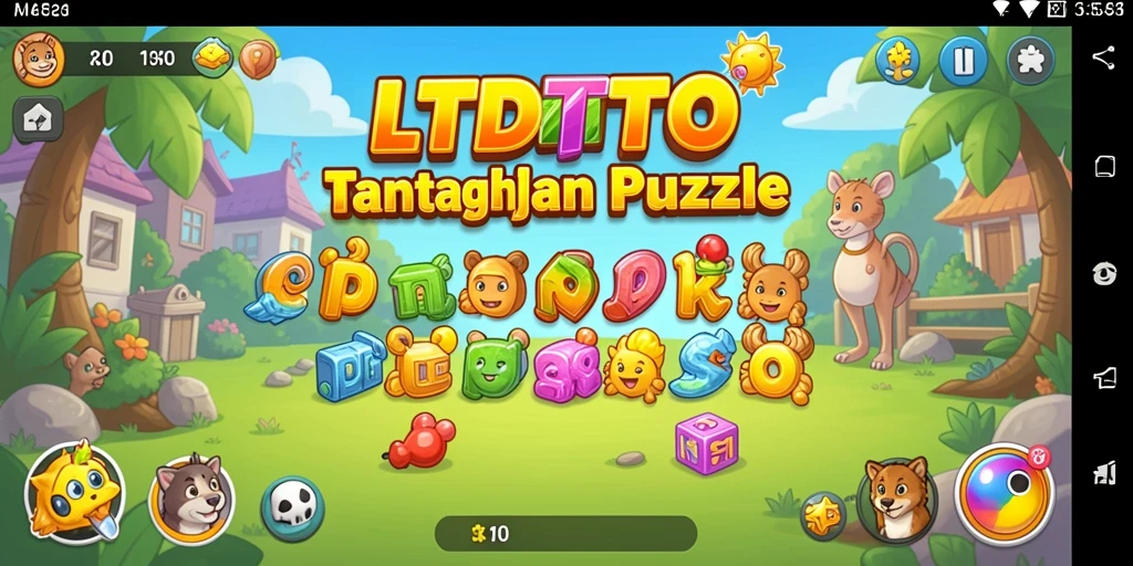 Screenshot LTDTOTO menampilkan gameplay seru dan tantangan puzzle yang menarik.