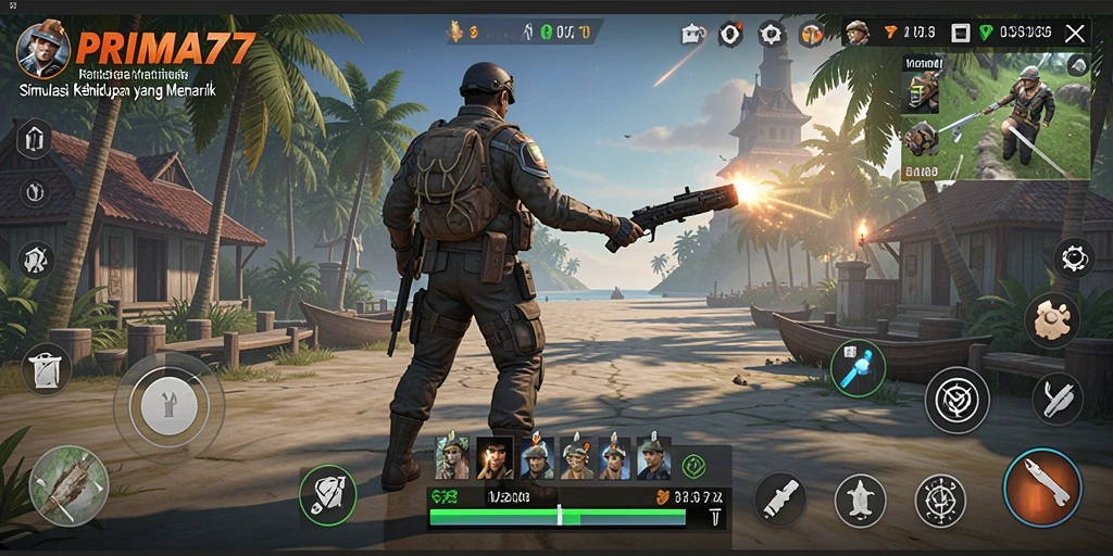 Tampilan gameplay <strong>PRIMA77</strong> yang memikat dan realistis.
