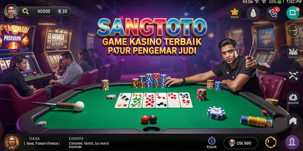 Tampilan gameplay SANGTOTO yang menarik dan penuh aksi kasino.