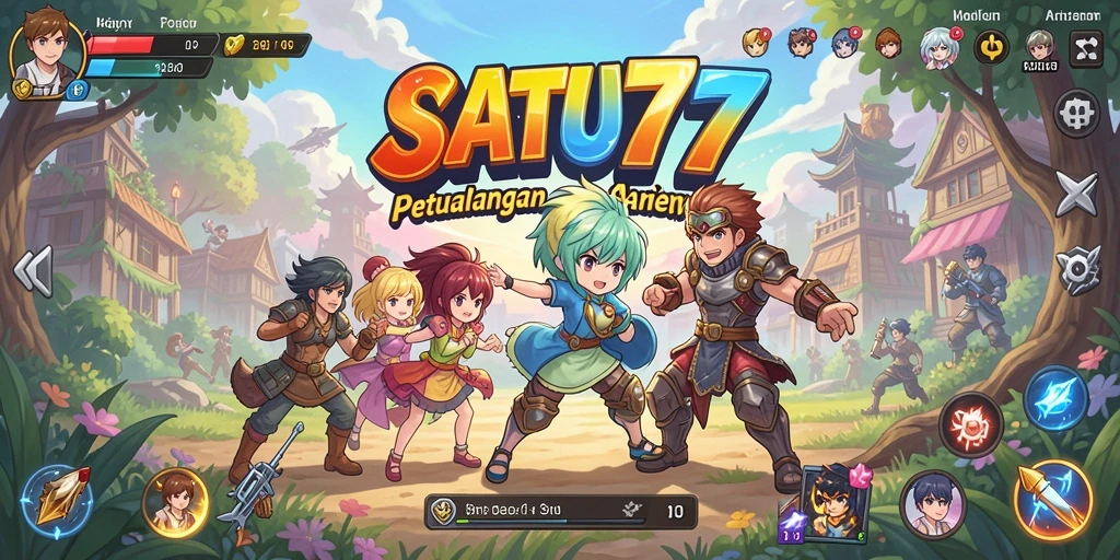 Gameplay yang menarik dengan karakter anime yang menawan.