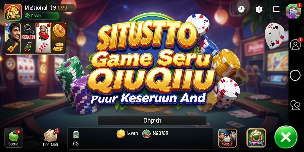 Tampilan menarik dari SITUSTOTO dengan gameplay QiuQiu yang seru.