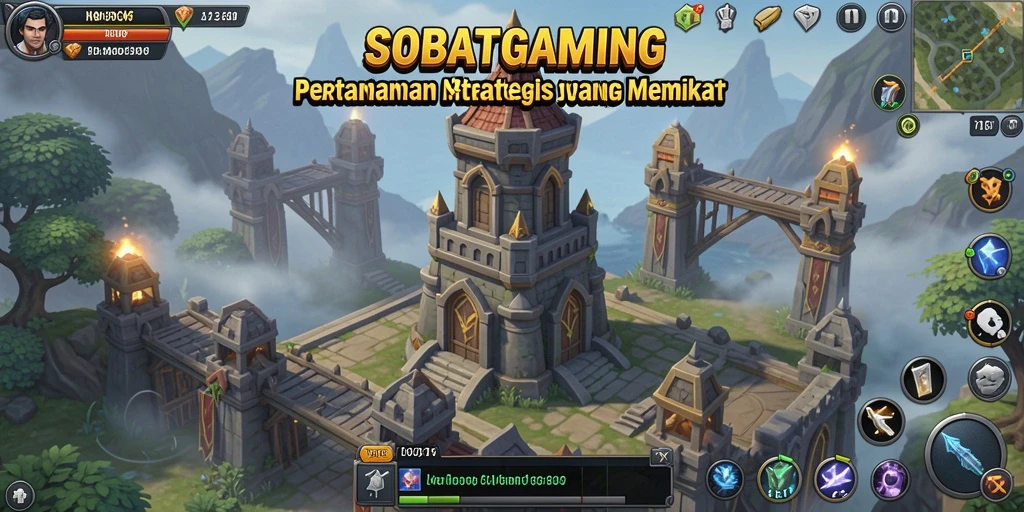 Gameplay Tower Defense yang seru dan menantang dari SOBATGAMING.